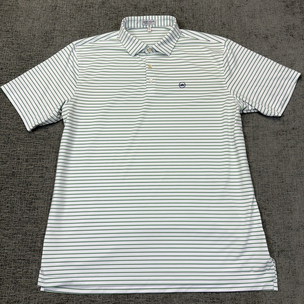 Peter Millar Summer Comfort Polo Shirt Men XL Golf Performance Stretch Lot of 2 - Picture 2 of 16